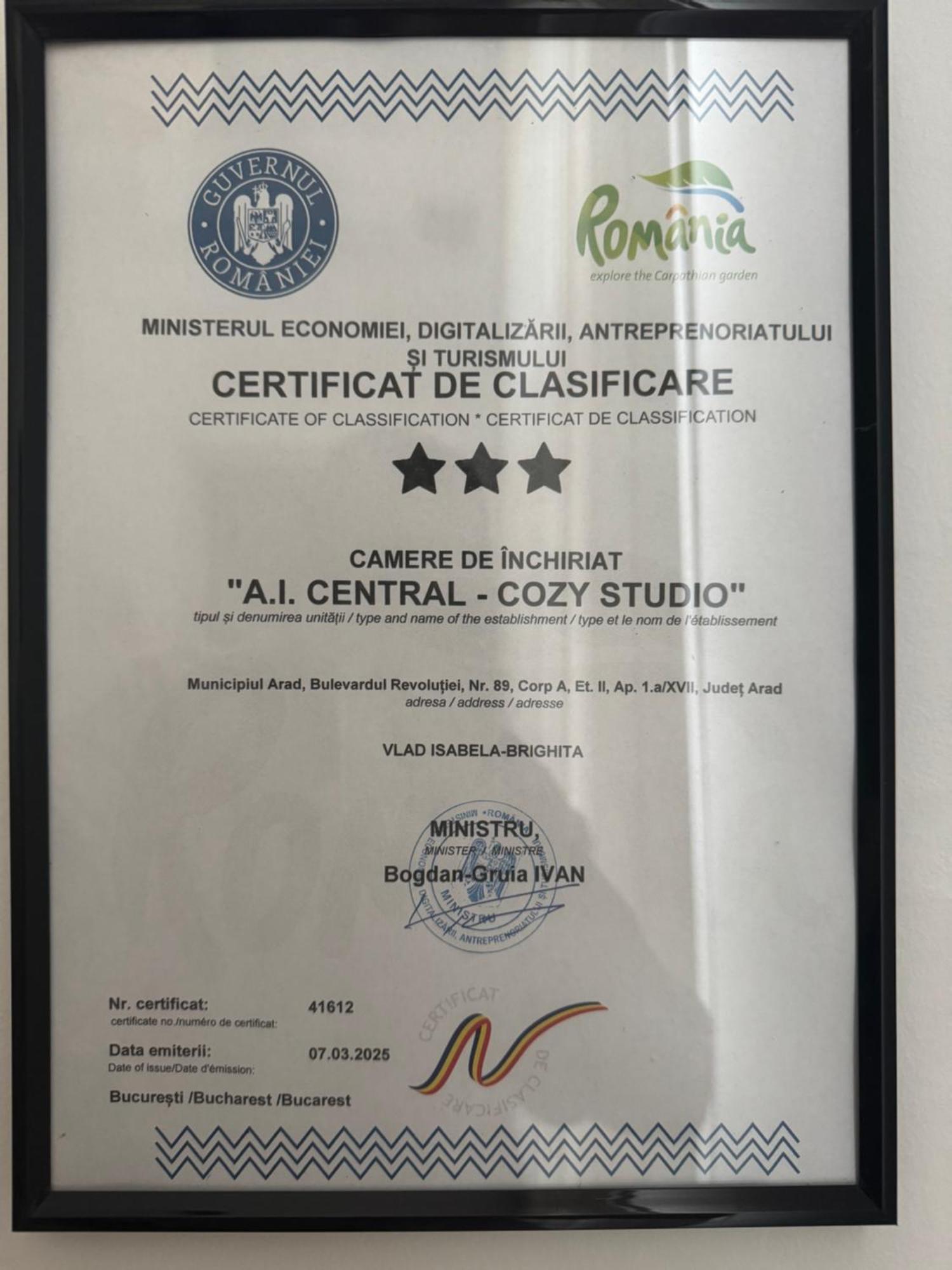 Central - Cozy Studio 阿拉德 外观 照片